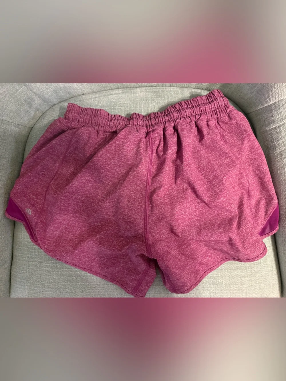 Lululemon Purple Hotty Hot shorts (8Tall)